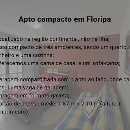 Apto Compacto Em Floripa-Continente Florianópolis Exterior foto