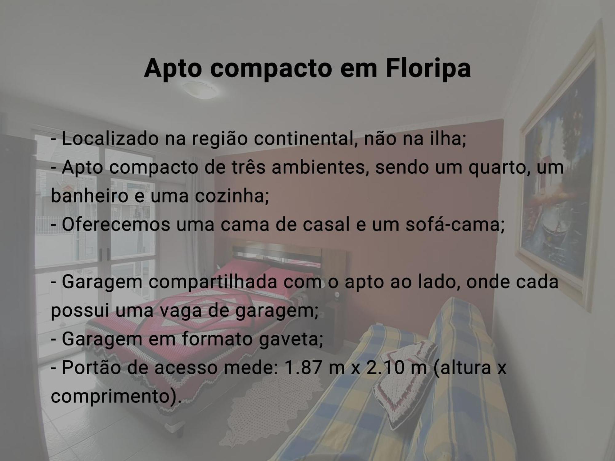 Apto Compacto Em Floripa-Continente Florianópolis Exterior foto